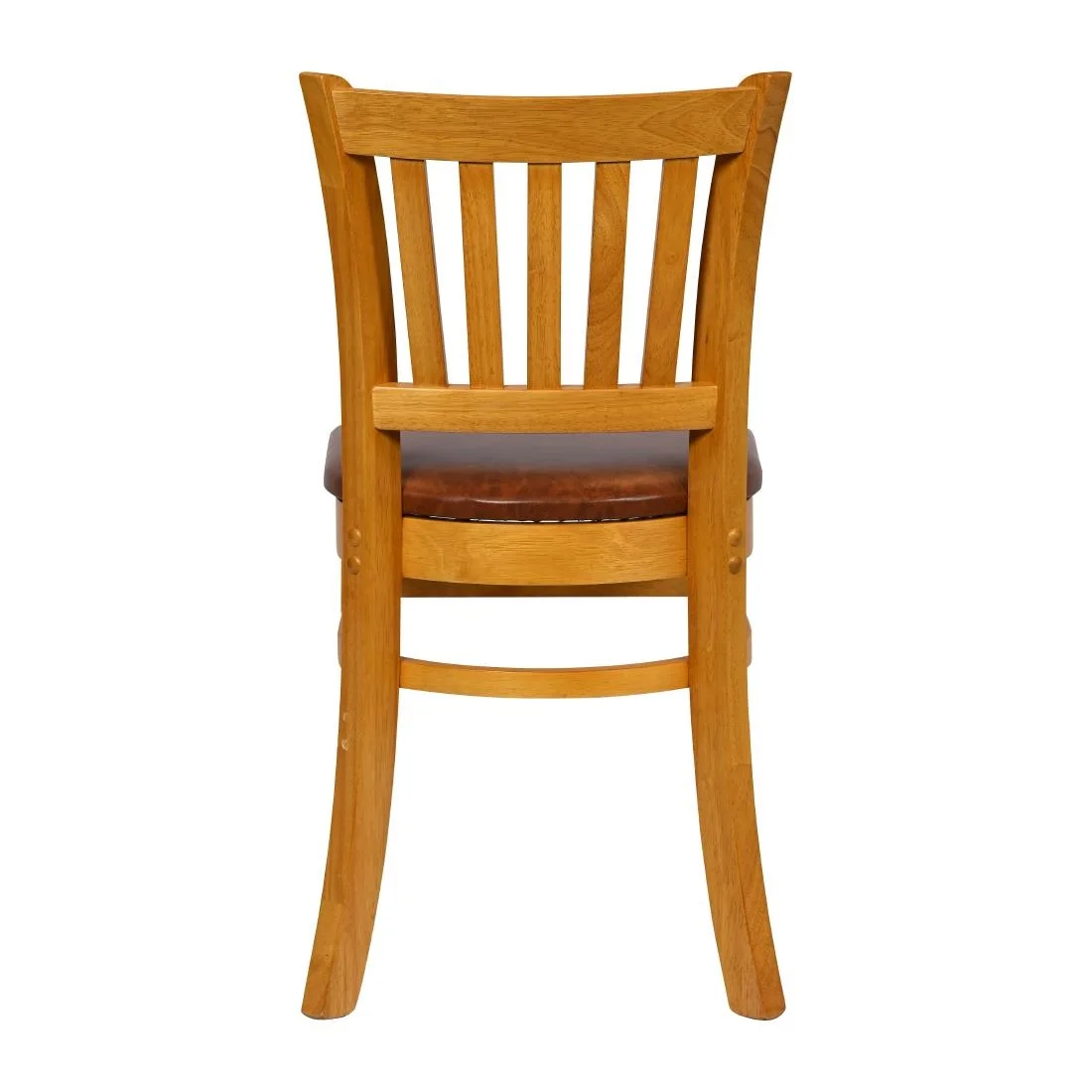 Turin Dining Tables with 4 Manhattan Chairs in Soft Oak with Bison Tan - Image 5