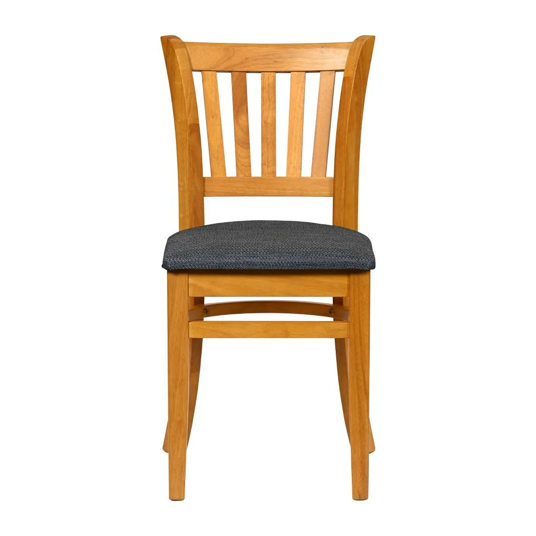 Turin Dining Table with 4 Manhattan Chairs in Soft Oak with Shetland Sea - Image 2