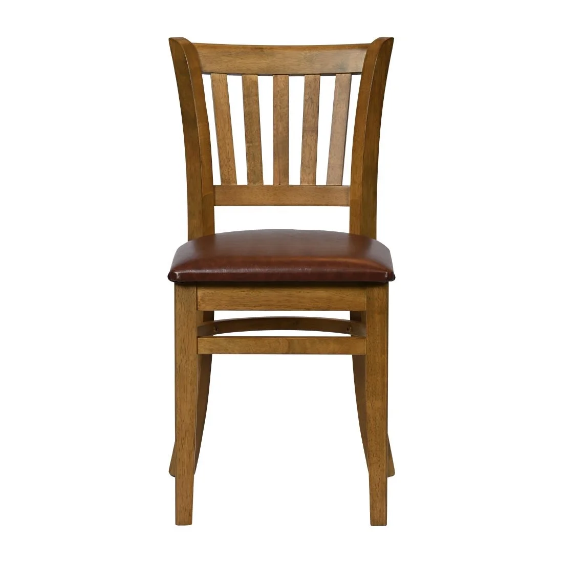 Turin Dining Table with 4 Manhattan Chairs in Weathered Oak with Bison Espresso - Image 2