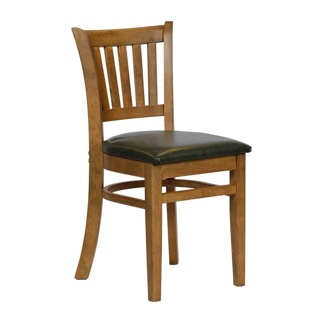 Turin Dining Table with 4 Manhattan Dining Chairs Weathered Oak with Bison Cedar - Image 3