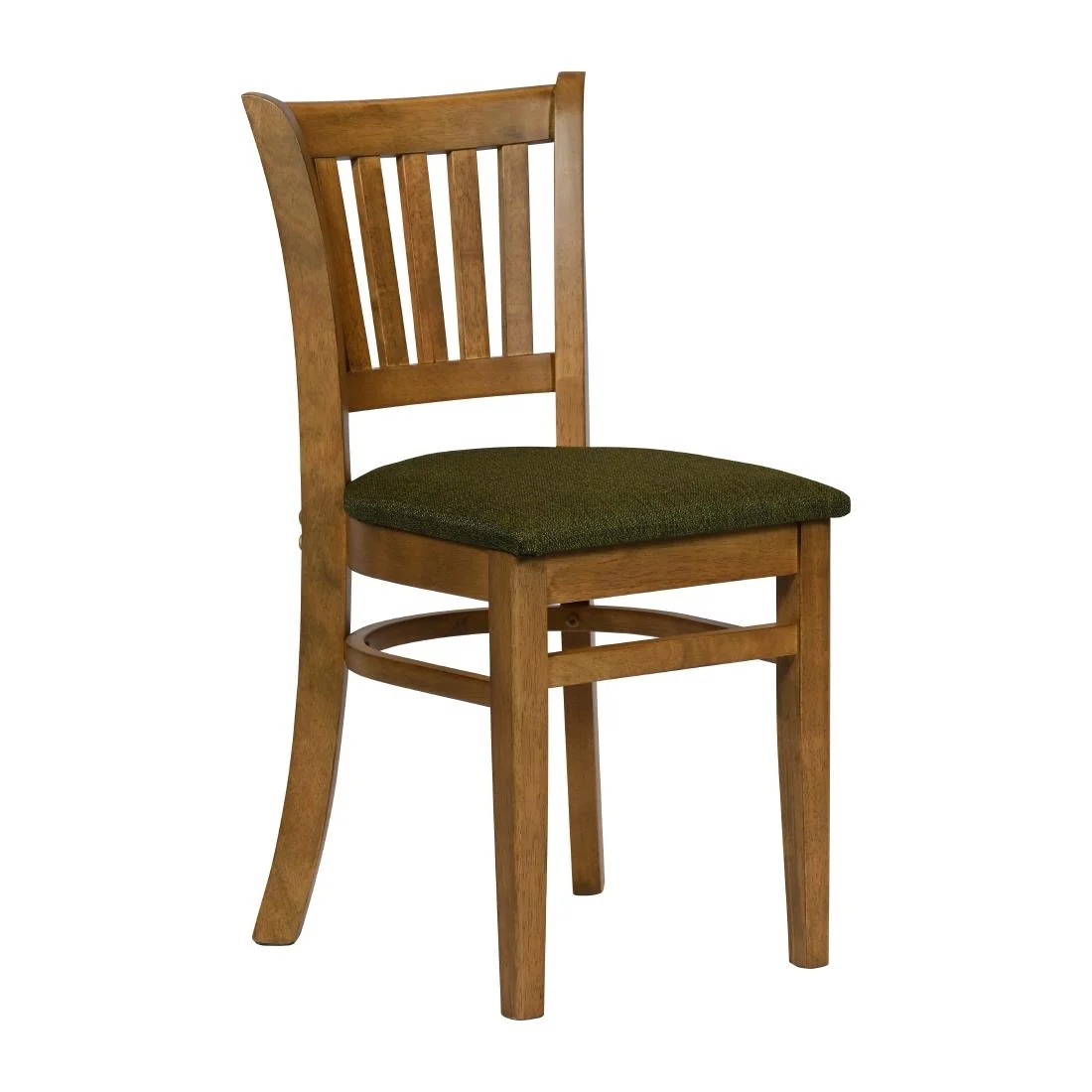 Turin Dining Table with 4 Manhattan Chairs in Weathered Oak with Shetland Forest - Image 3