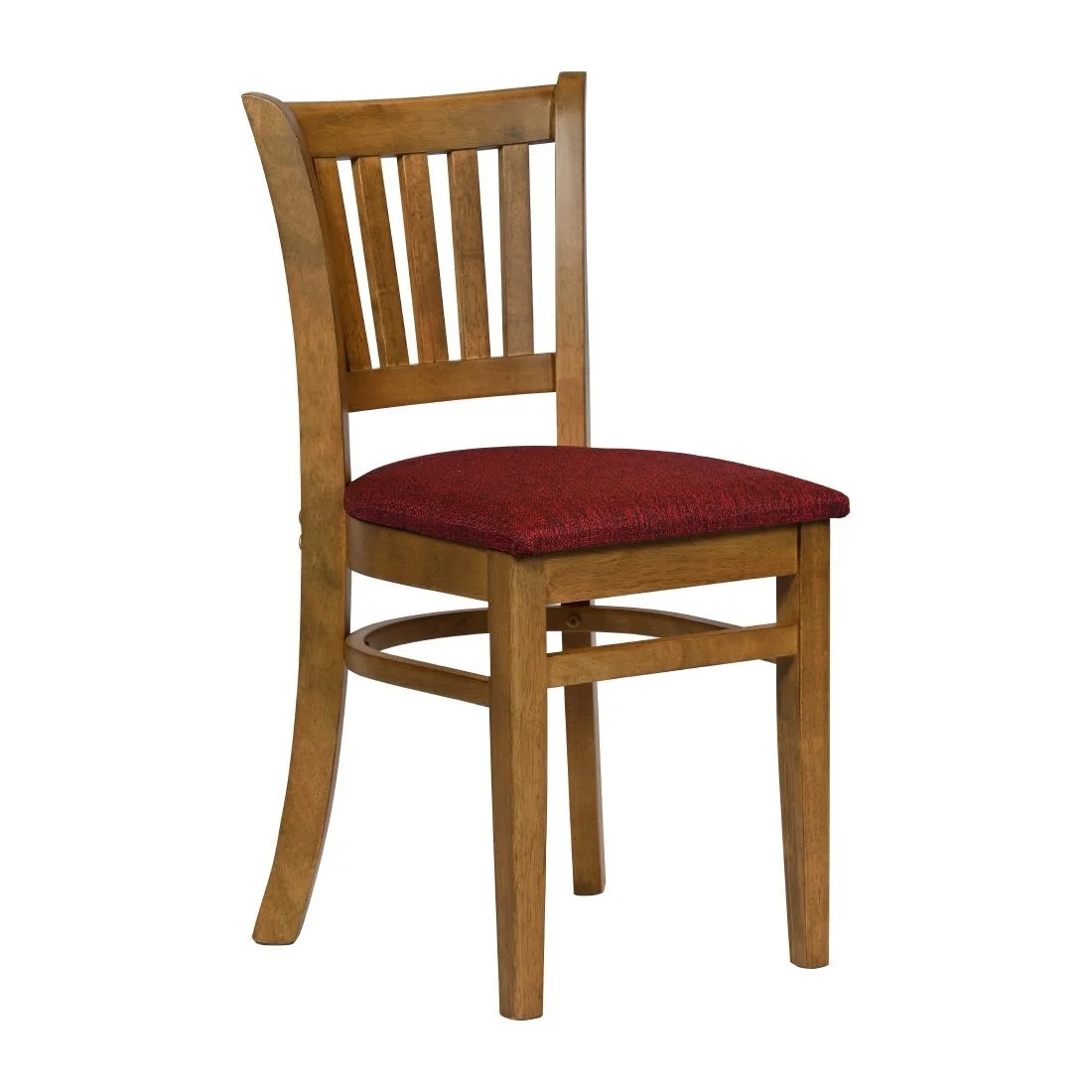 Turin Dining Table with 4 Manhattan Chairs Weathered Oak with Shetland Scarlett - Image 5