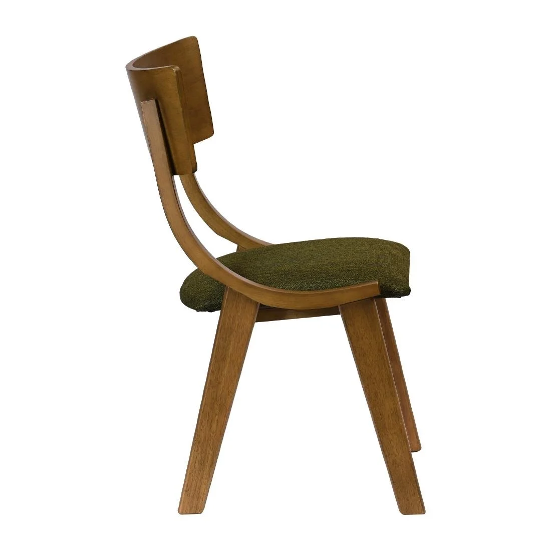 Chelsea Dining Chairs in Weathered Oak with Shetland Forest Seats (6 Pack) - Image 4