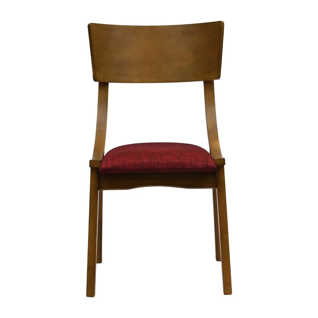 Chelsea Dining Chairs in Weathered Oak with Shetland Scarlett Seats (6 Pack) - Image 3