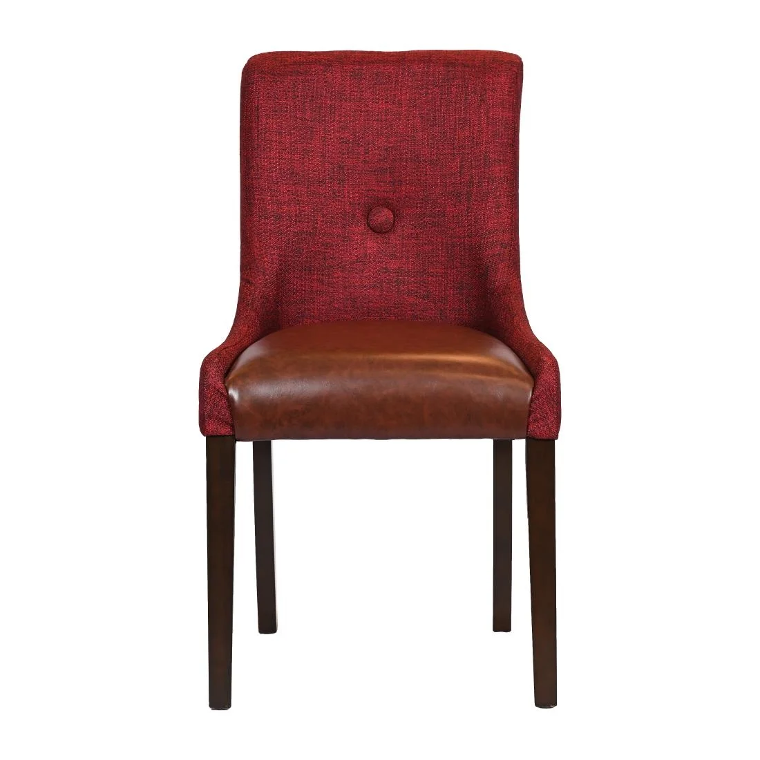 Bath Walnut Dining Chairs with Scarlett Back & Espresso Seat (6 Pack) - Image 3