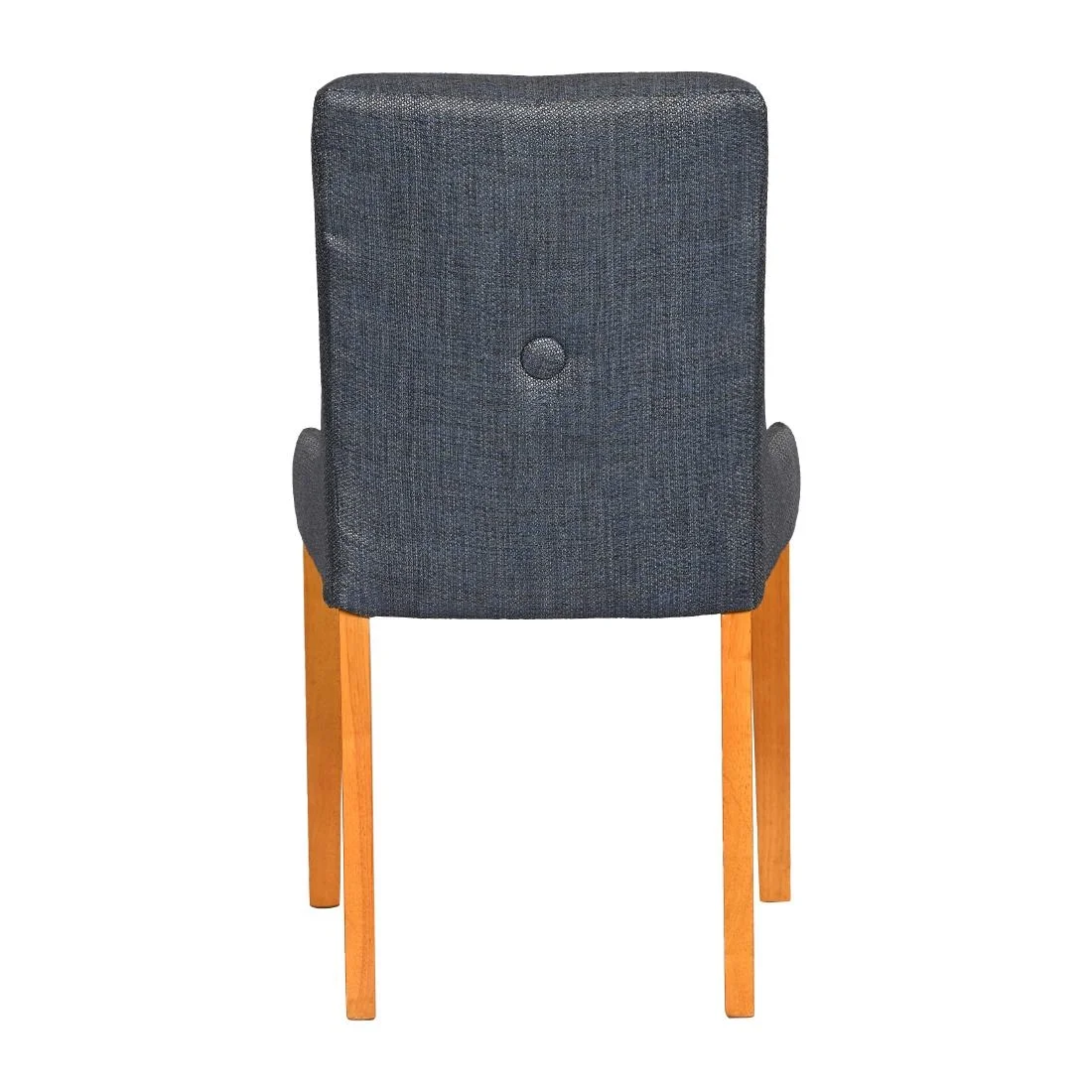 Bath Soft Oak Dining Chairs with Sea Back & Tan Seat (6 Pack) - Image 4