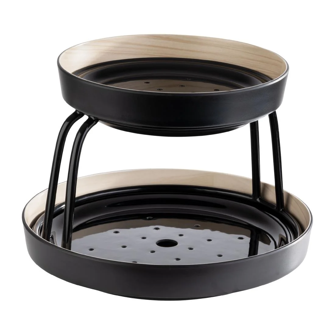 APS Frida Bowls with Drip Trays Insert 330mm (2 Pack) - Image 3