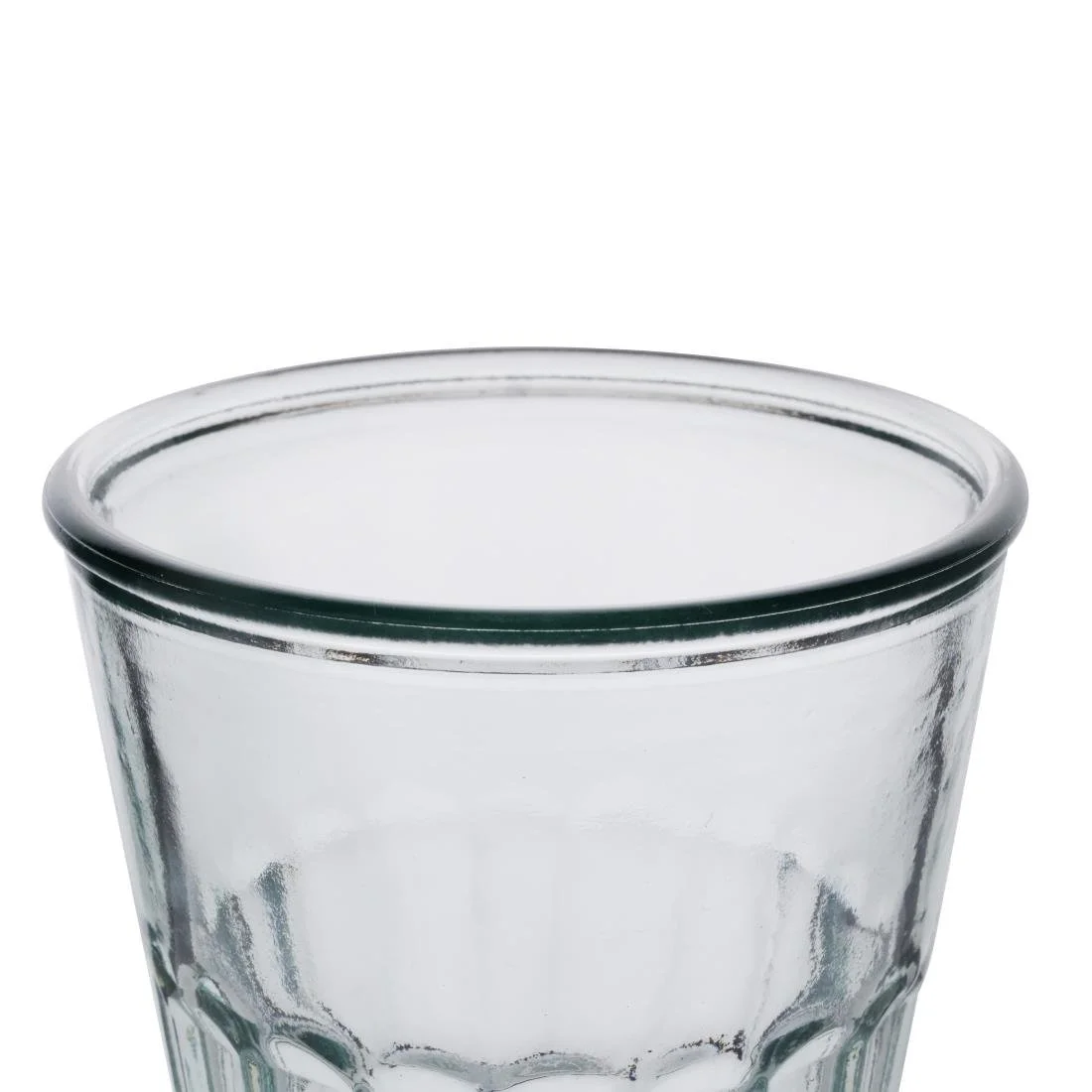 Olympia Recycled Glasses Fluted Rocks Tumblers 250ml (6 Pack) - Image 4