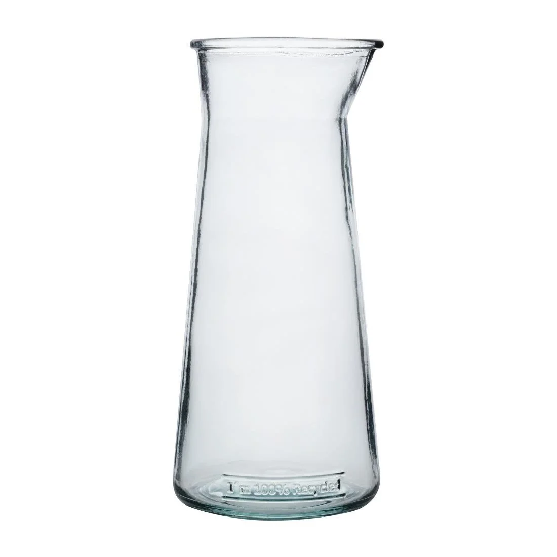 Olympia Recycled Glasses Conical Carafes 1Ltr (6 Pack)
