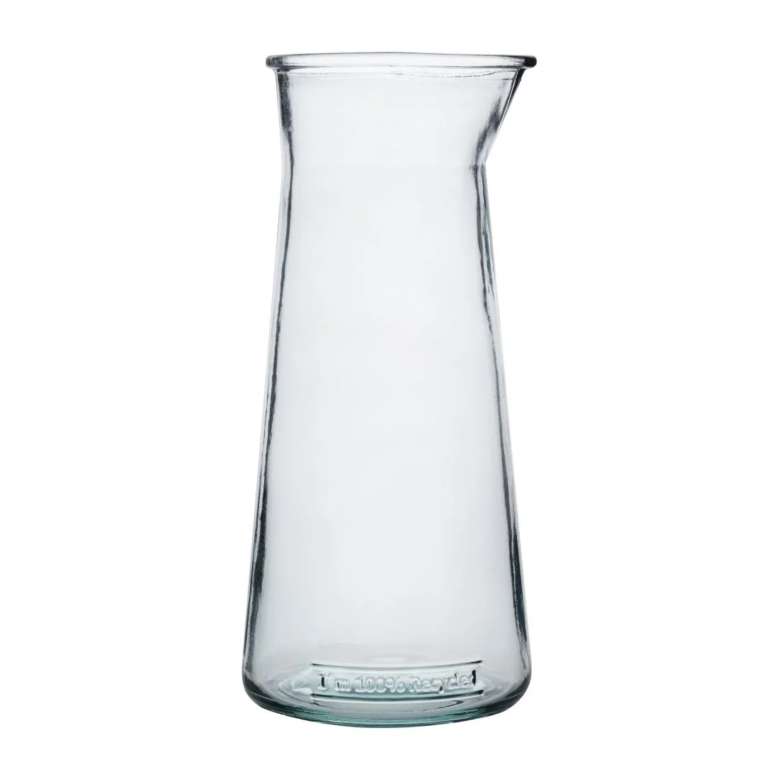 Olympia Recycled Glasses Conical Carafes 1Ltr (6 Pack)