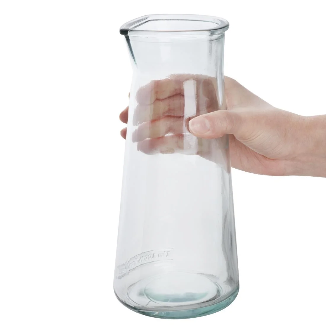 Olympia Recycled Glasses Conical Carafes 1Ltr (6 Pack) - Image 5