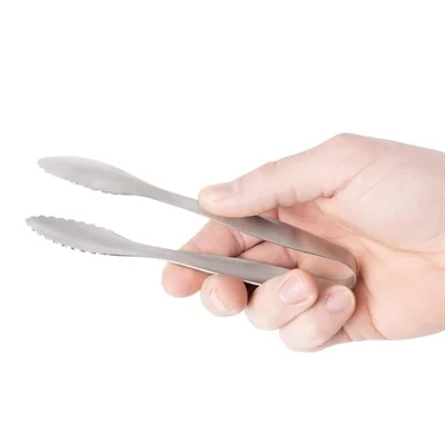 Olympia Curve Stainless Steel Ice Tongs