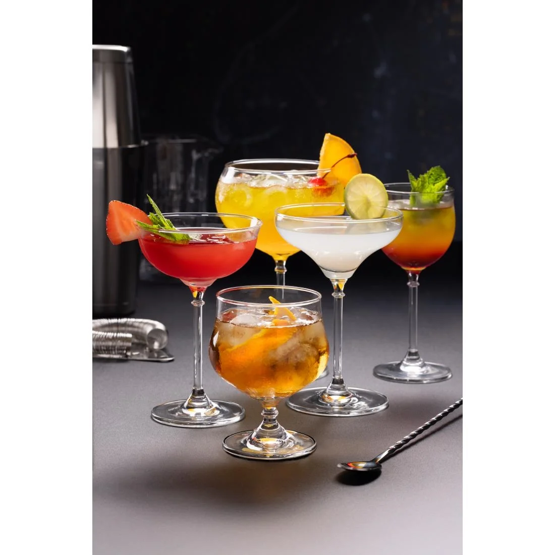 Olympia Lillie Cocktail Gin Glasses 540ml (6 Pack) - Image 2