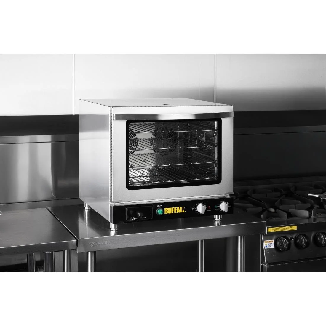 Buffalo Bakery Convection Oven with Steam 66Ltr - Image 3