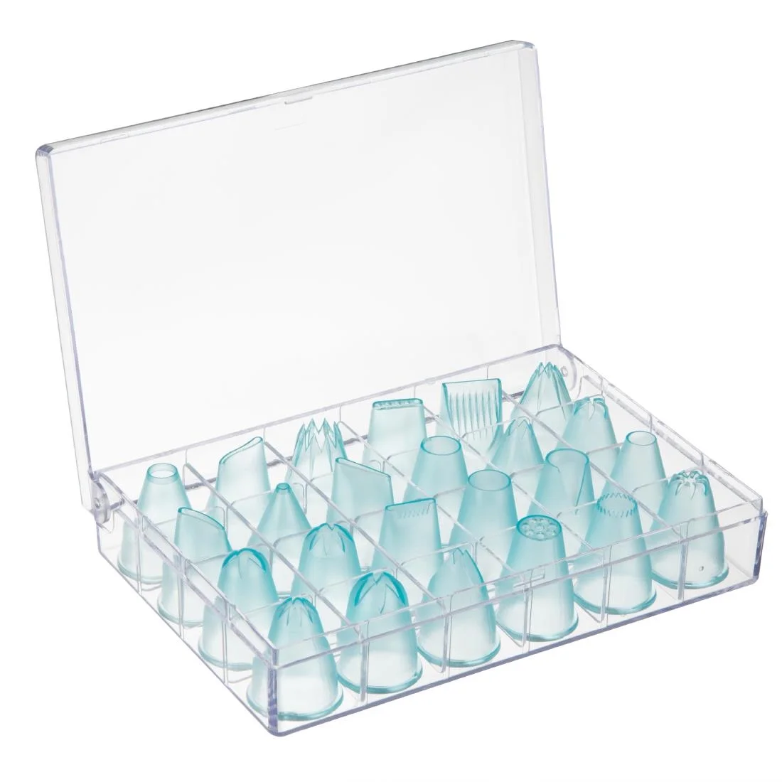 Vogue Polycarbonate Cake Decorating Tips ( 24 Pack) - Image 3
