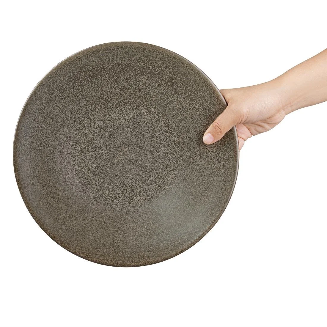 Olympia Ember Coupe Plates Mahogany 275mm (4 Pack) - Image 5