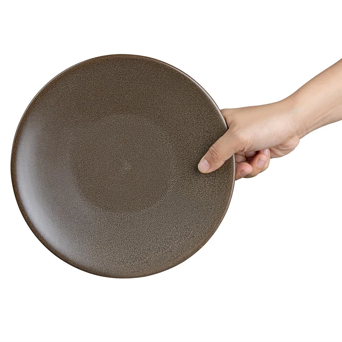 Olympia Ember Coupe Plates Mahogany 230mm (6 Pack) - Image 7