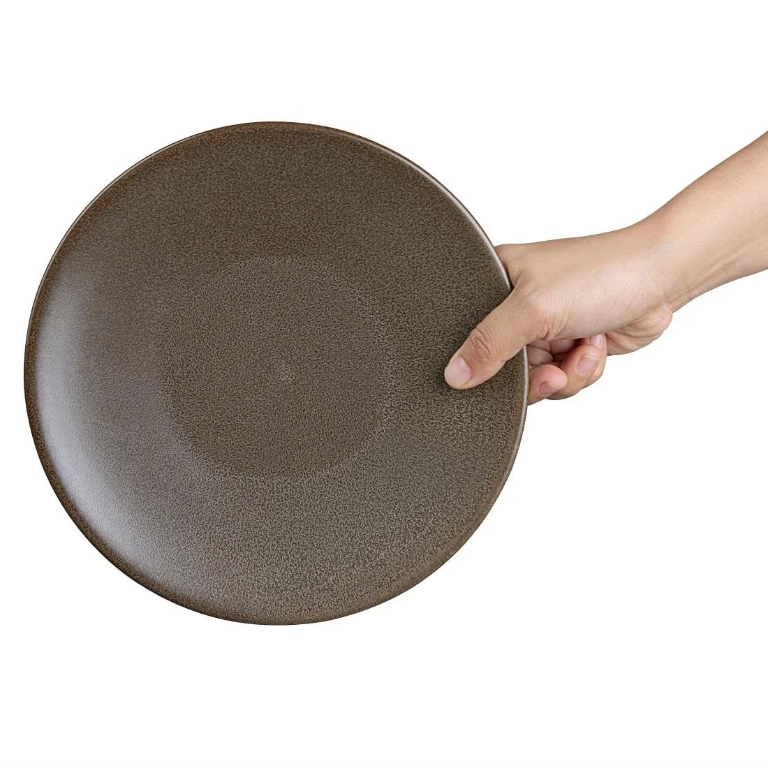 Olympia Ember Coupe Plates Mahogany 230mm (6 Pack) - Image 7