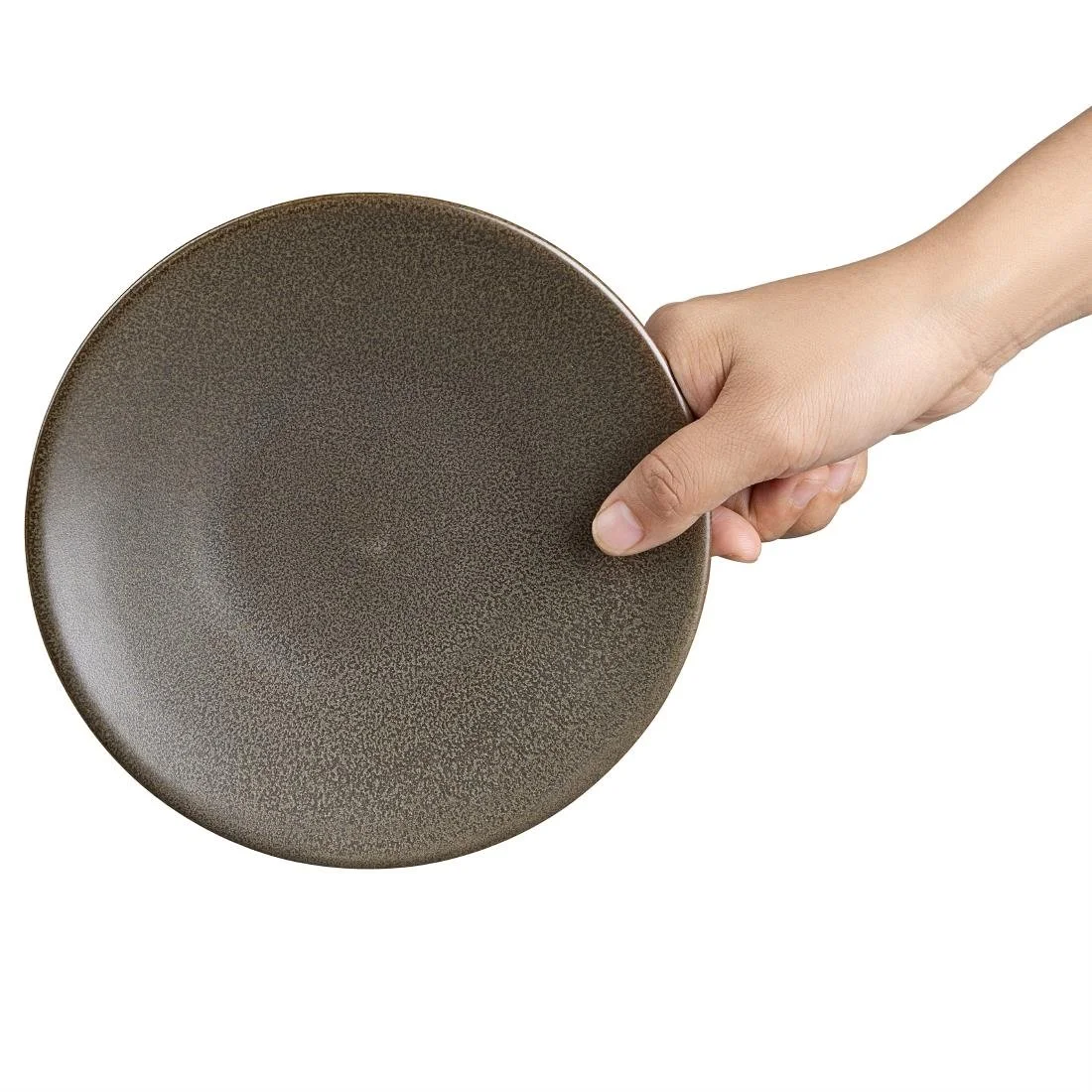 Olympia Ember Coupe Plates Mahogany 180mm (6 Pack) - Image 6