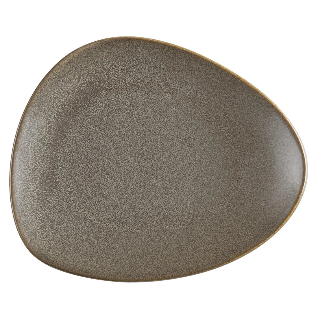 Olympia Ember Triangle Plates Mahogany 250x207mm (6 Pack)