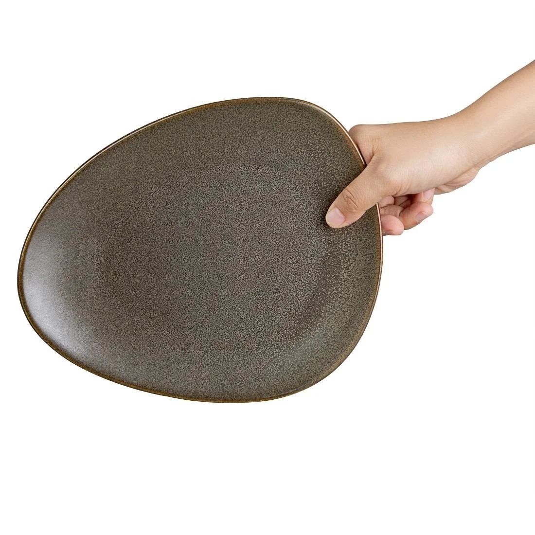 Olympia Ember Triangle Plates Mahogany 250x207mm (6 Pack) - Image 8