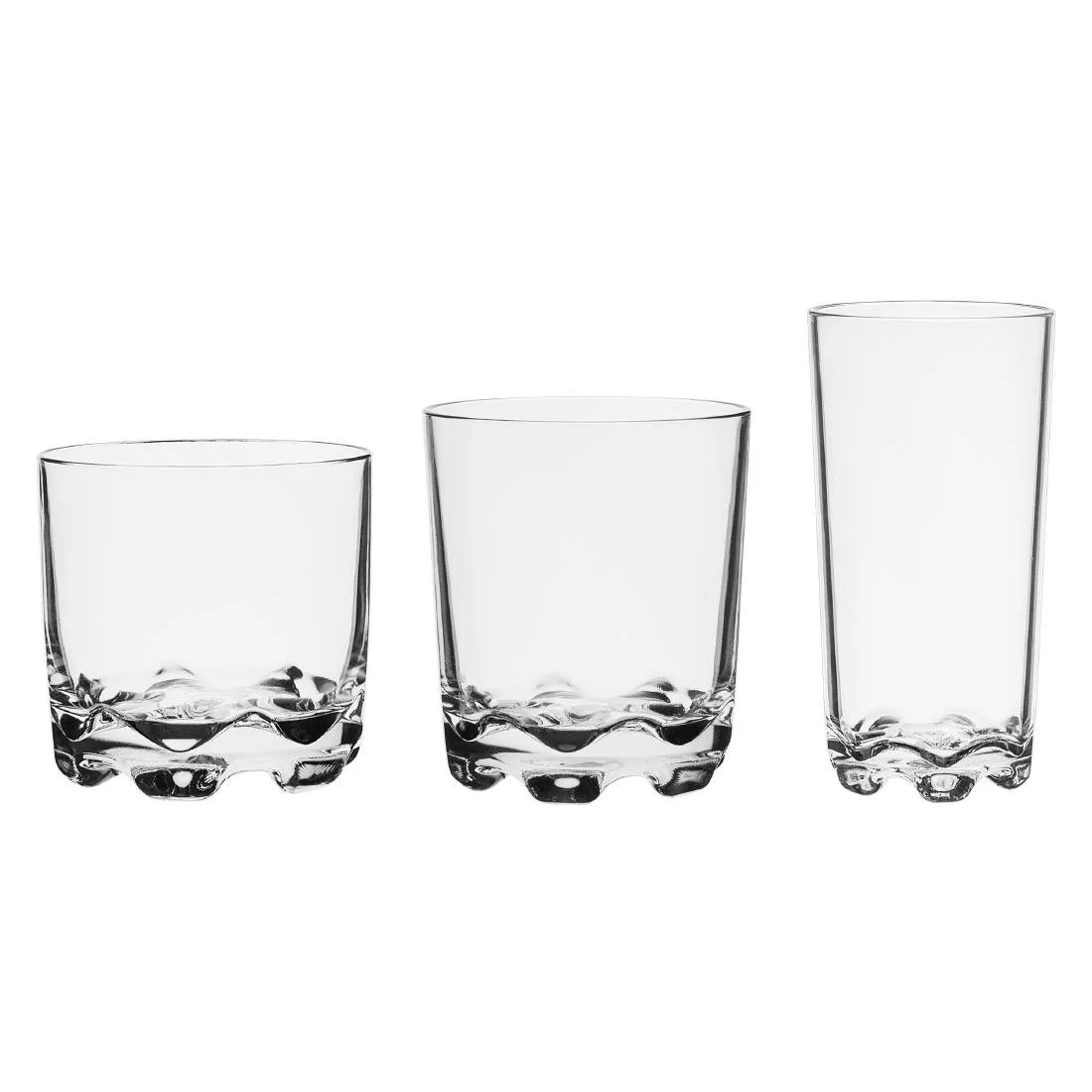 Olympia Kristallon Aspen Polycarbonate Hi Ball Tumblers 350ml (6 Pack) - Image 4