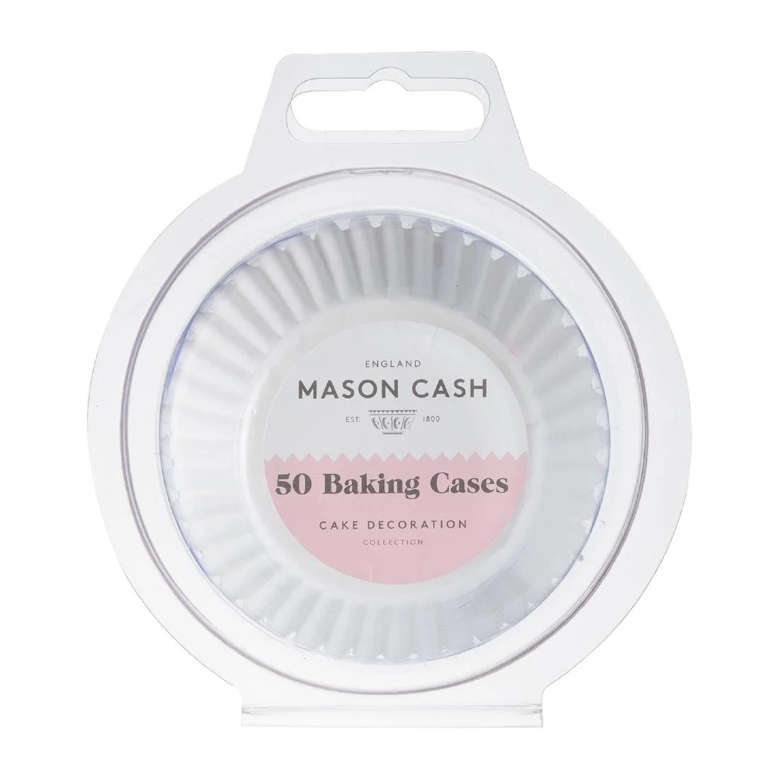 Mason Cash White Cupcake Cases (50 Pack)