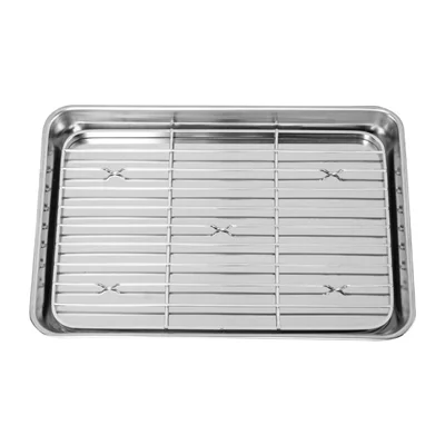 Clover Japanese Chef Tray 18-8 140x200mm - Image 4