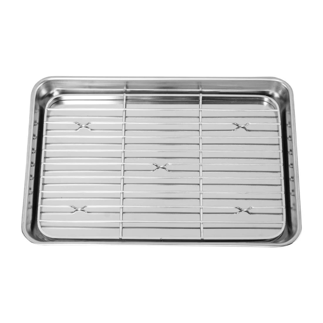 Clover Japanese Chef Tray 18-8 178x258mm - Image 2