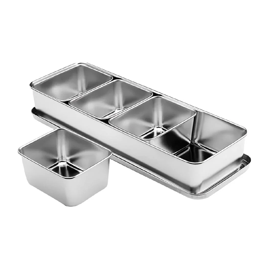 Clover Japanese Yakumi Pan Condiment Holder with 4 Large Inserts - Image 3