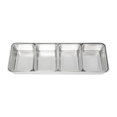 Clover Japanese Yakumi Pan Condiment Holder with 4 Large Inserts - Image 1