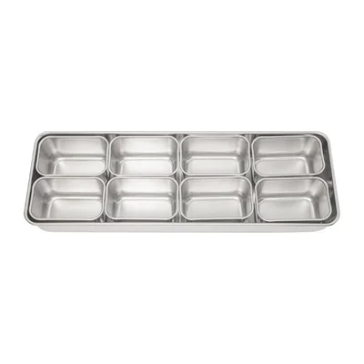Clover Japanese Yakumi Pan Condiment Holder with 8 Small Inserts