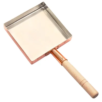 Tamagoyaki SQ C Tinned Copper Omelette Pan 18cm - Image 2