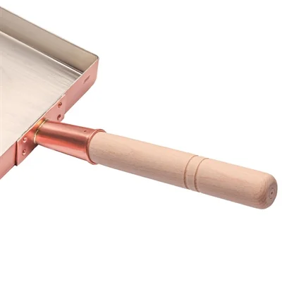 Tamagoyaki SQ C Tinned Copper Omelette Pan 21cm - Image 2