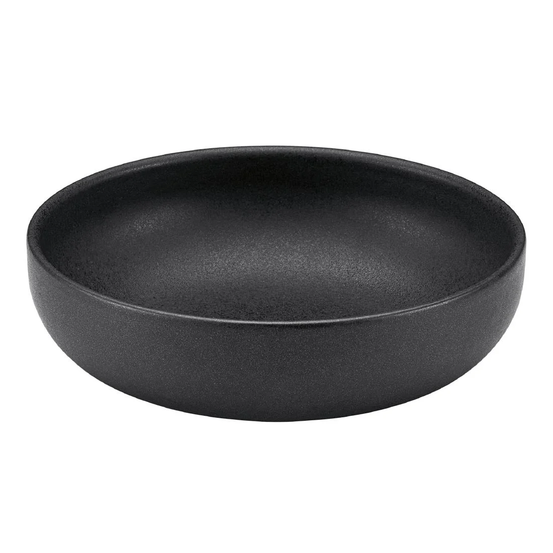 Bauscher Elements Black Bowls 160mm (6 Pack)