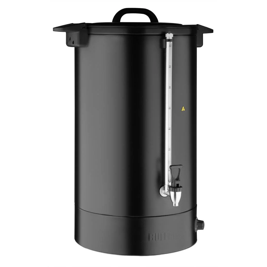 Buffalo Energy Saving Water Boiler Matt Black 40Ltr - Image 1