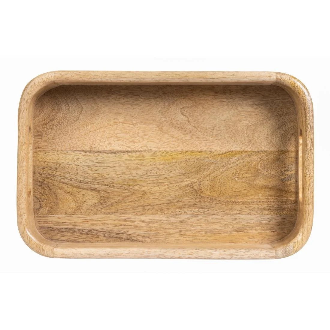 Olympia Mango Wood Rectangular Deep Sided Tray 300x190mm - Image 6