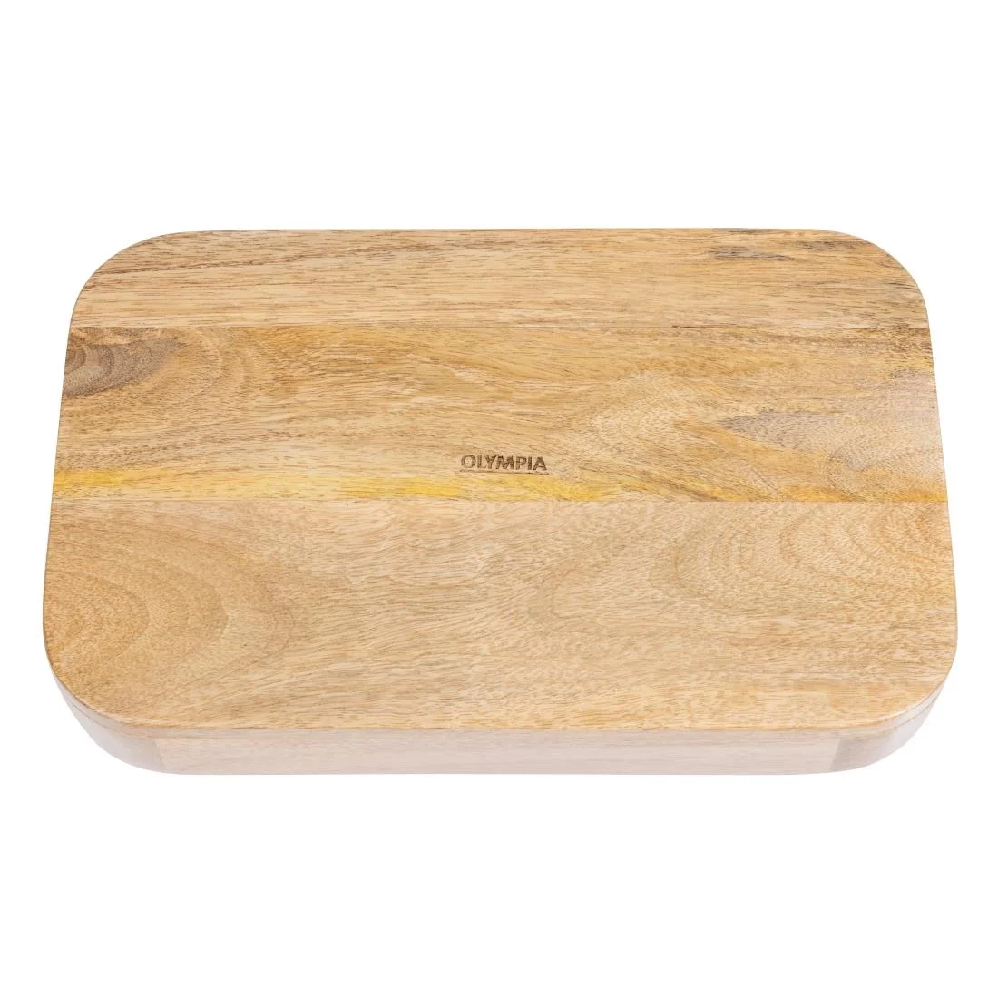 Olympia Mango Wood Rectangular Deep Sided Tray 300x190mm - Image 7