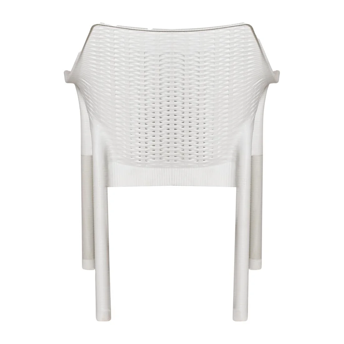 Bolero Elements Polypropylene Armchairs Snow (4 Pack) - Image 5
