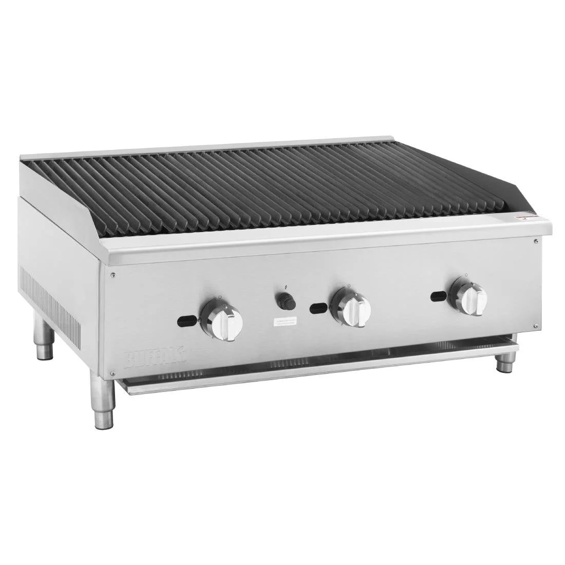 Buffalo Countertop Gas Chargrill 900mm - Image 1