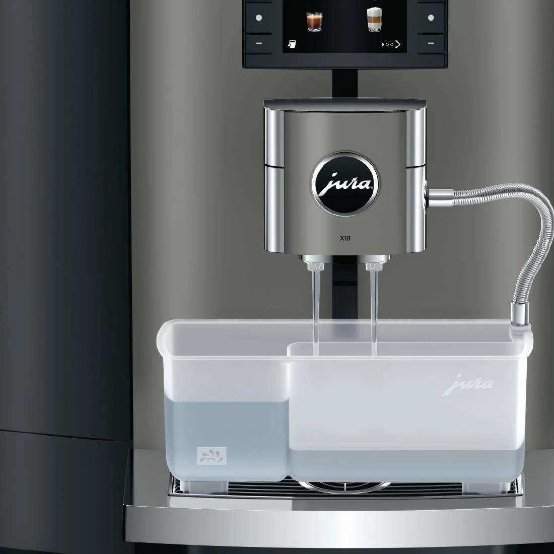 JURA Coffee Machine X10 Dark Inox - Image 9