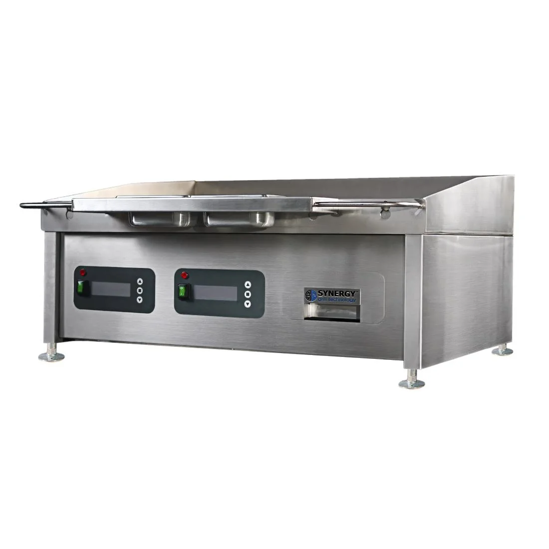 Synergy GRID900E-S Electric Griddle with Smooth Mild Steel Top & Garnish Rail - Image 2