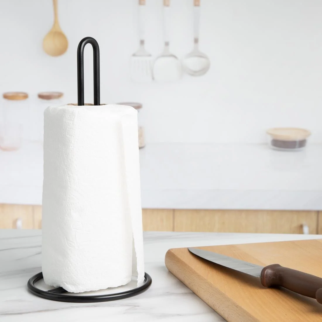 Jantex Kitchen Roll Holder Black - Image 3
