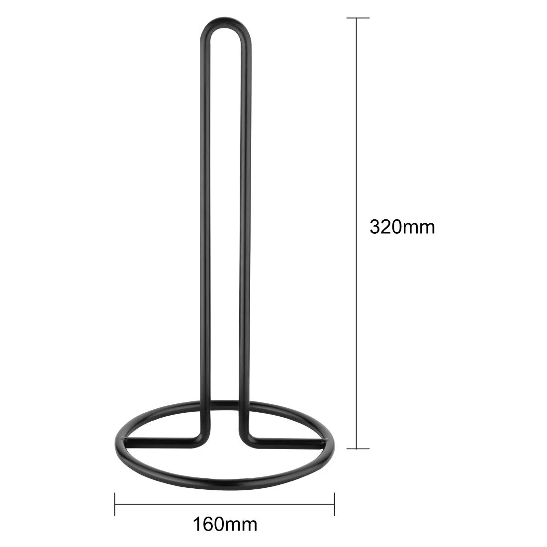 Jantex Kitchen Roll Holder Black - Image 4