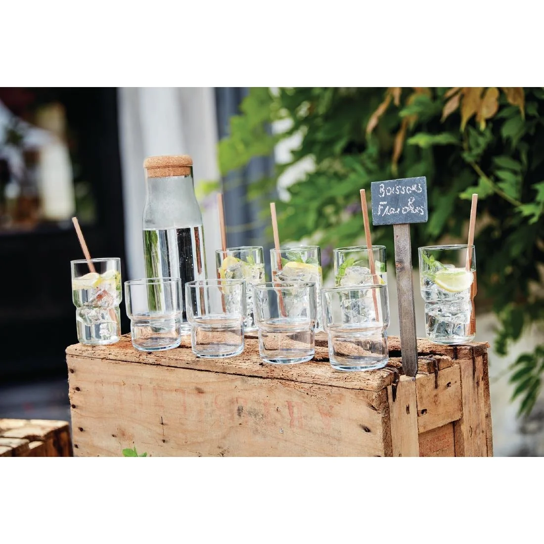 Luminarc Funambule Carafes 1Ltr (6 Pack) - Image 6