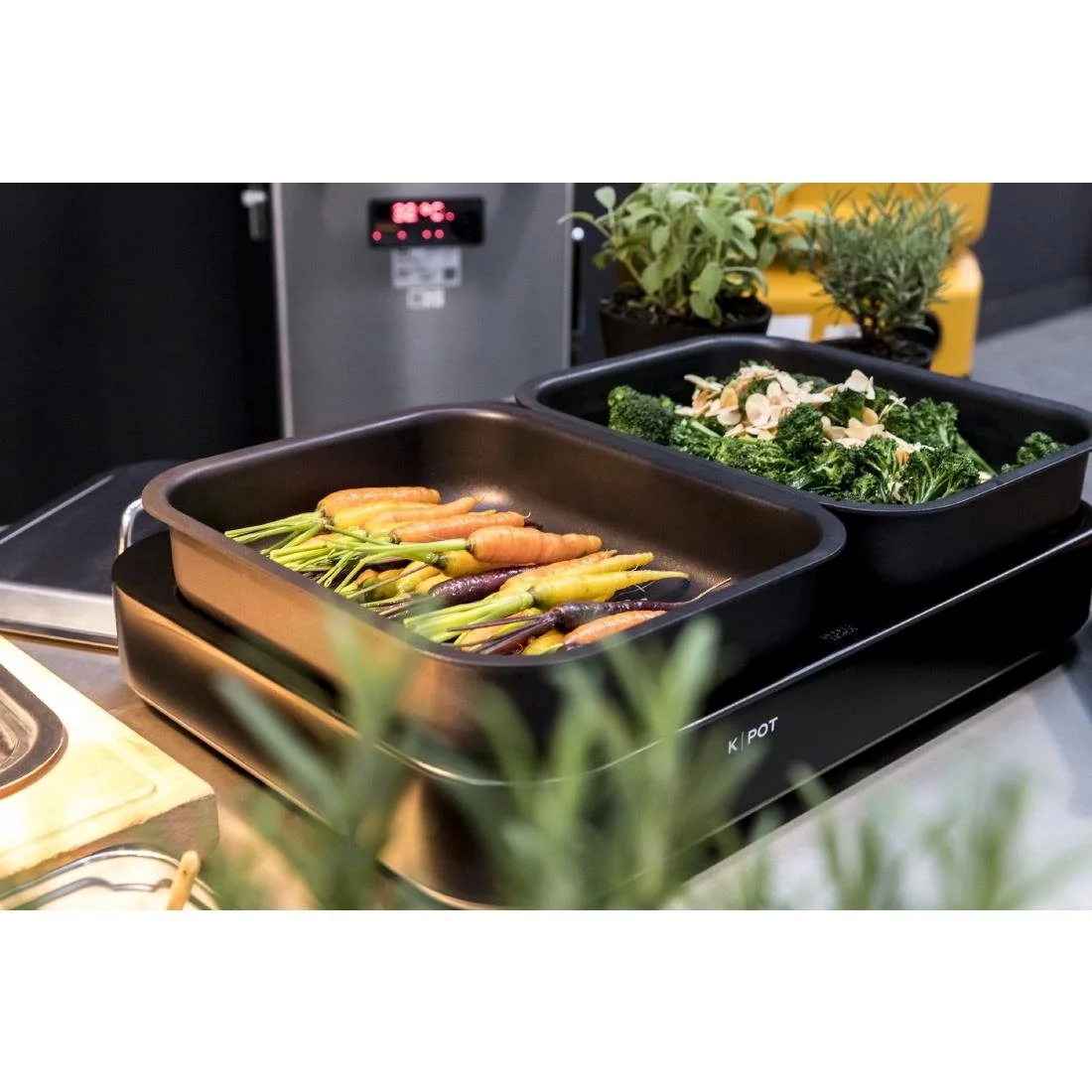 Rieber K-Pot Connect Glass Ceramic Hob 1/1GN Stainless Steel CK-2200 - Image 2