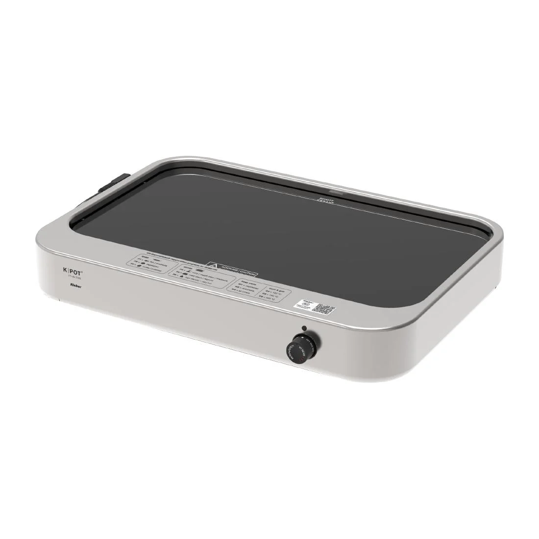 Rieber K-Pot Glass Ceramic Hob 1/1GN Stainless Steel CK-2200