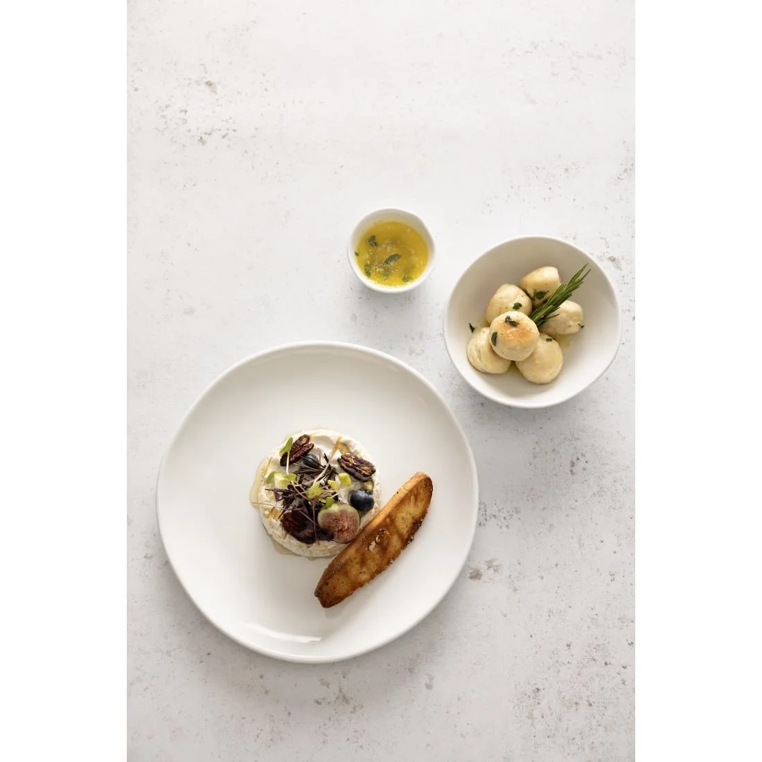 Olympia Chia Plates White 270mm (6 Pack) - Image 5