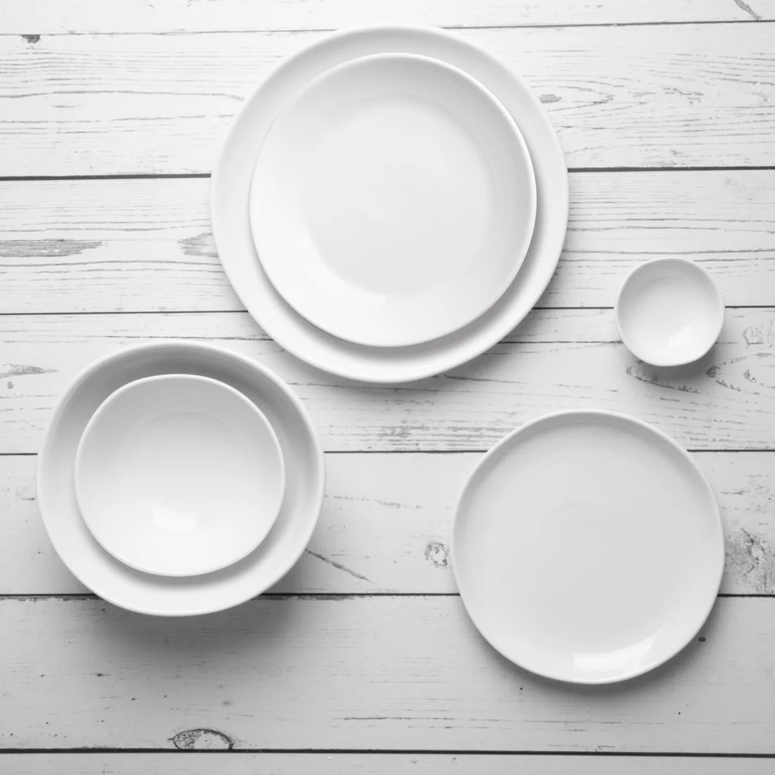 Olympia Chia Deep Bowls White 210mm (6 Pack) - Image 8