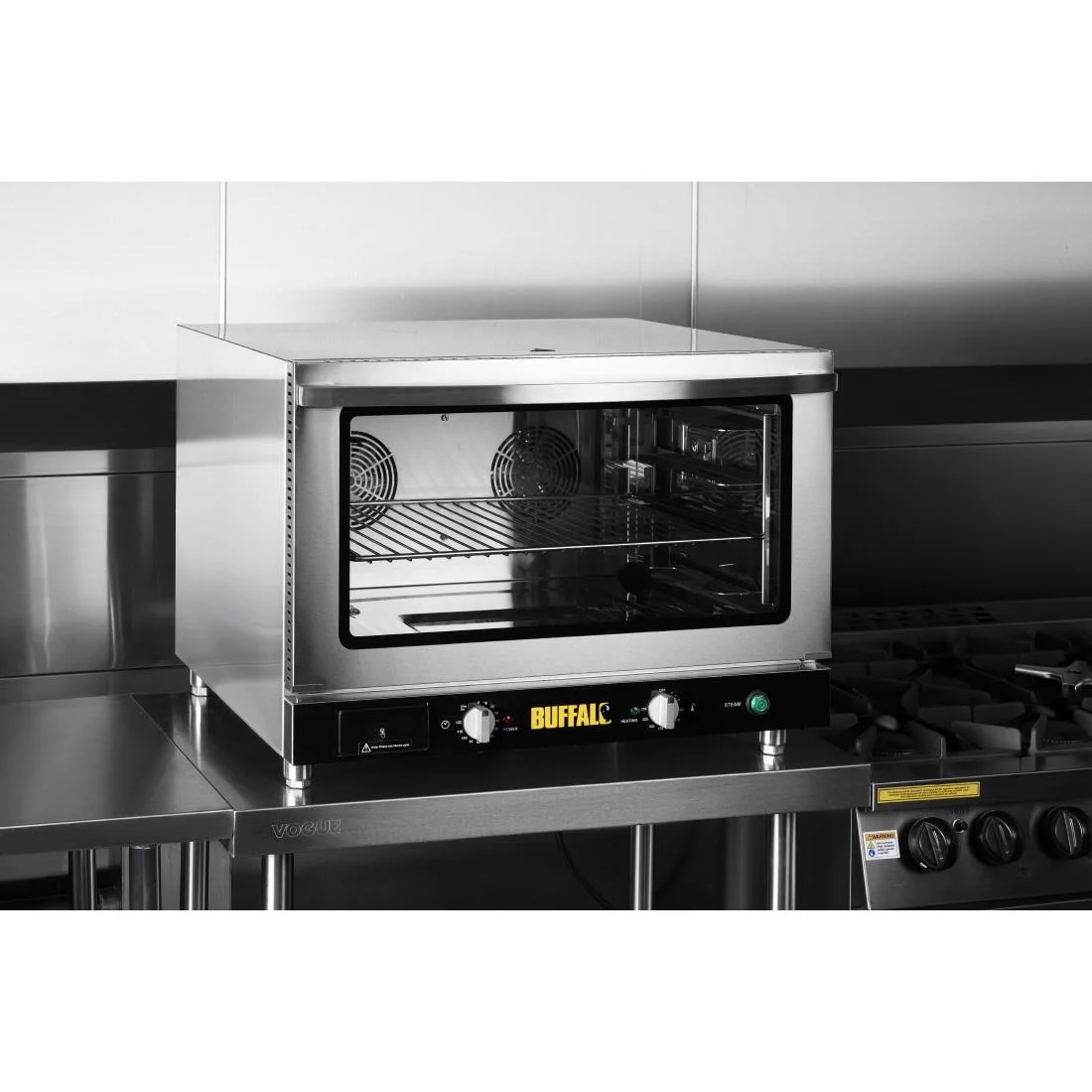 Buffalo Bakery Convection Oven with Steam 100Ltr - Image 5